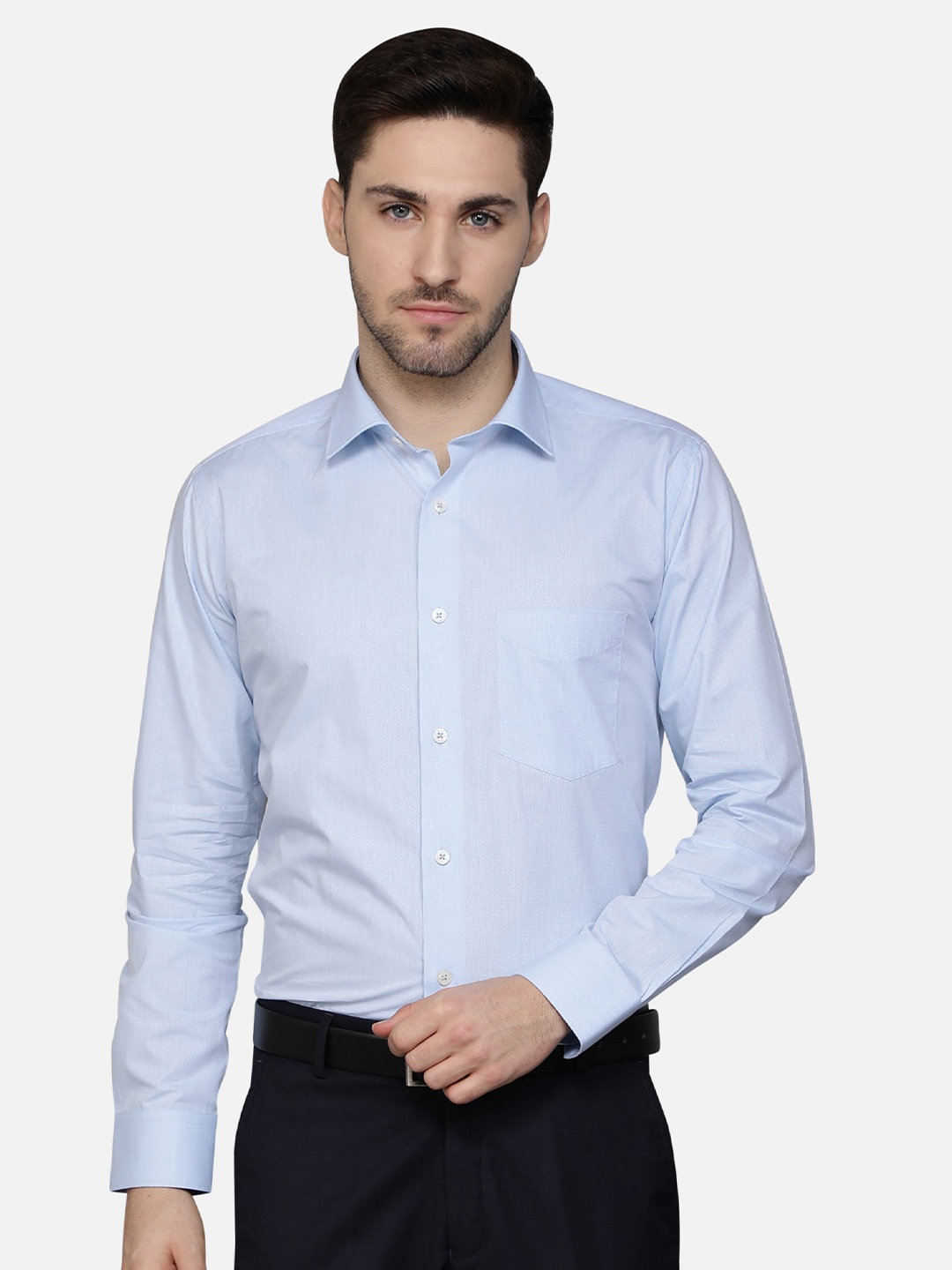 

Callino London Men Blue Standard Formal Shirt