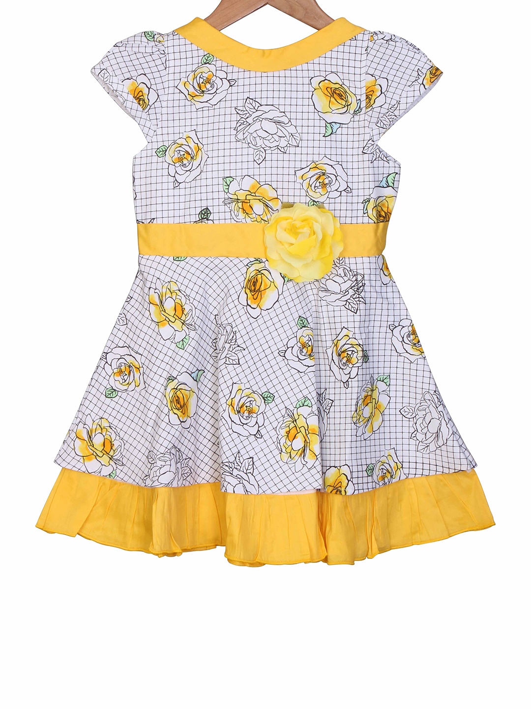 

Enfance Yellow & White Floral Dress