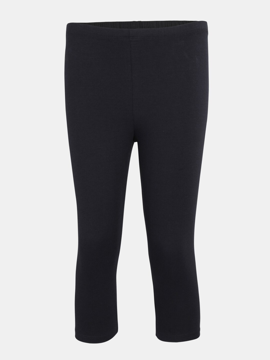 

Jockey Girls Navy Blue Solid Cotton Leggings