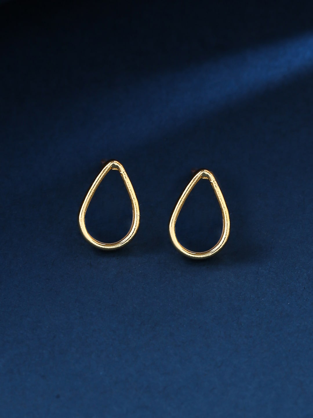 

VIRAASI Gold-Toned Contemporary Studs Earrings