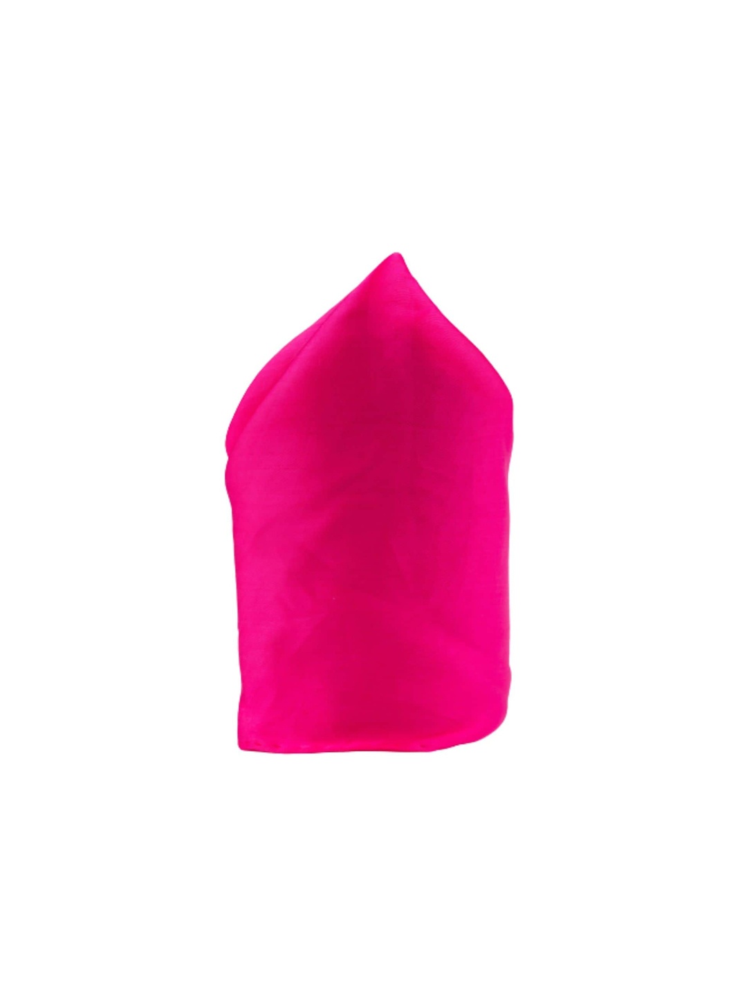 

The Tie Hub Men Pink Solid Pocket Squares