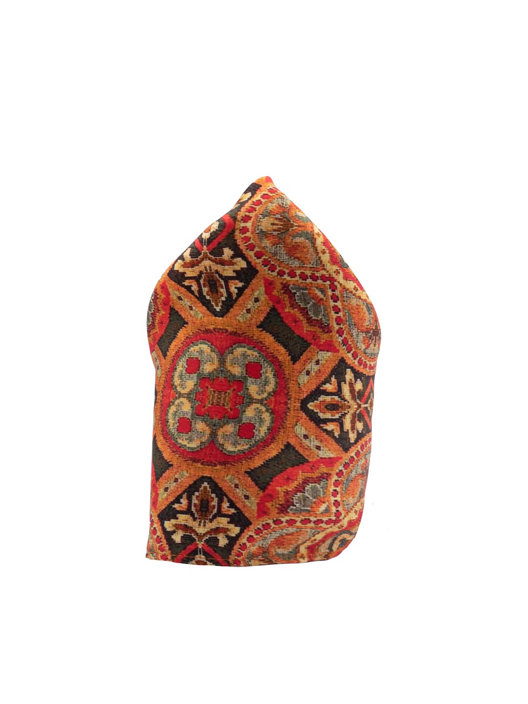 

The Tie Hub Men Pink & Red Printed Pocket Squares