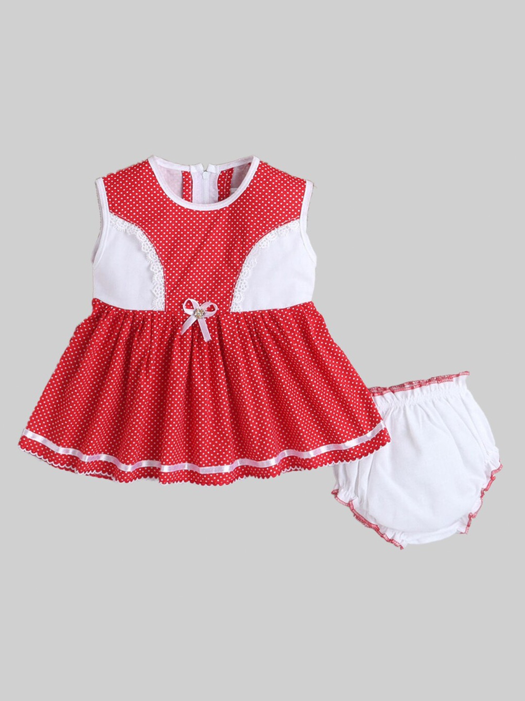 

The Magic Wand Red & White Dress