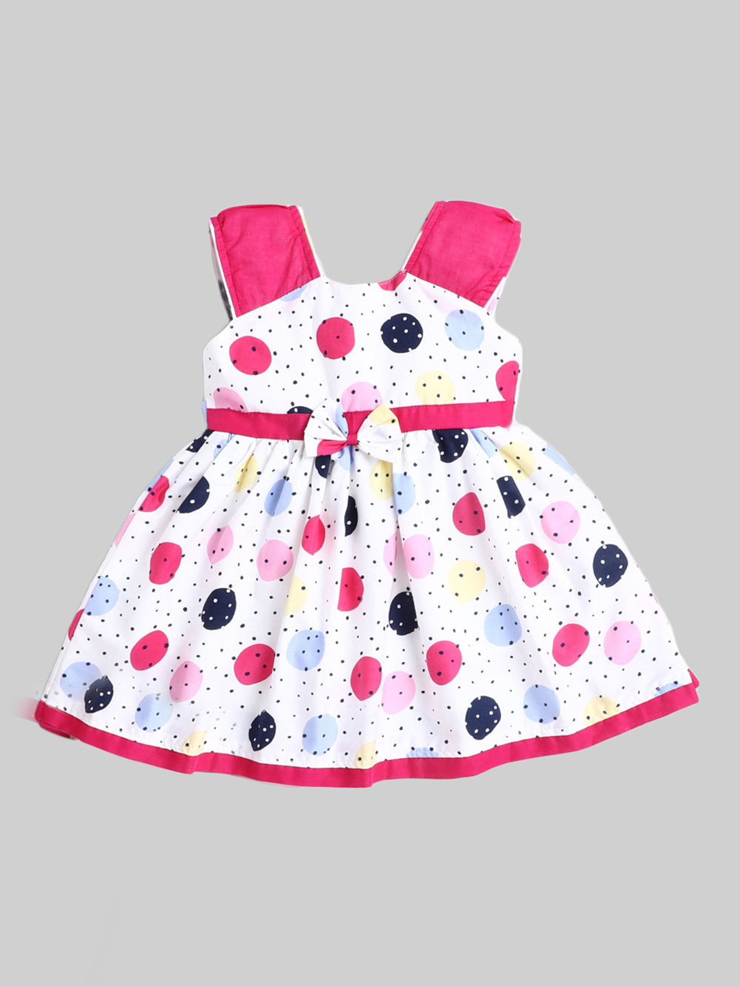 

The Magic Wand Fuchsia & White Dress