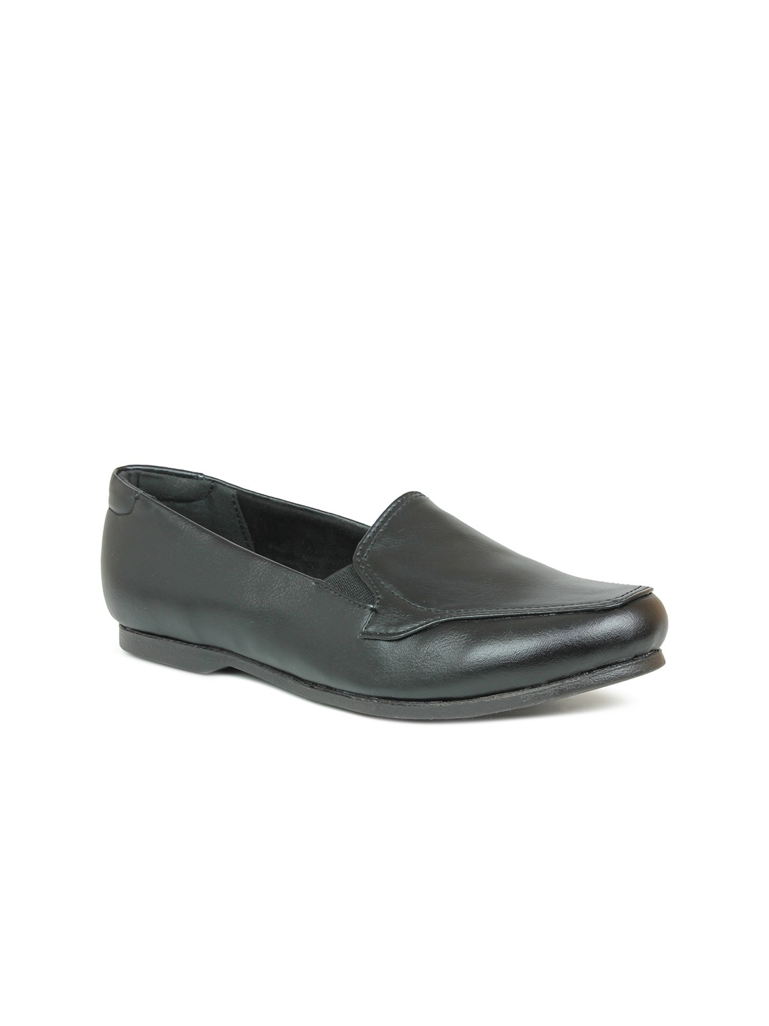 

DESIGN CREW Women Black Slip-On Shoes