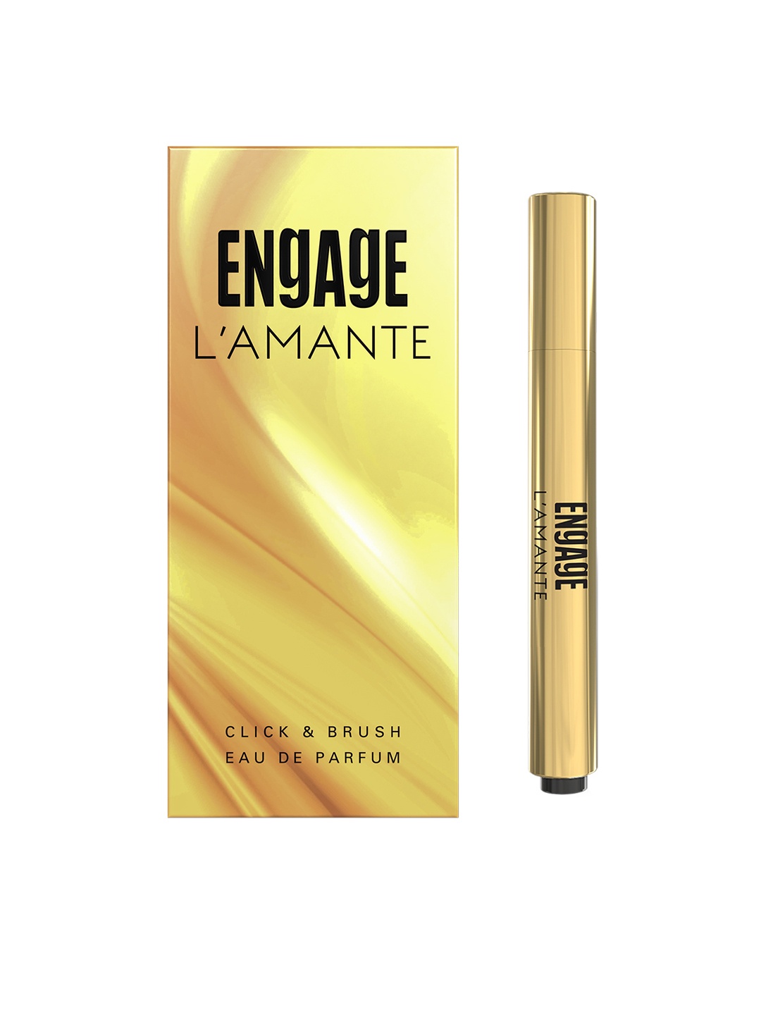 

Engage Women Lamante Click & Brush Eau De Parfum Pen - 4.5ml, Gold