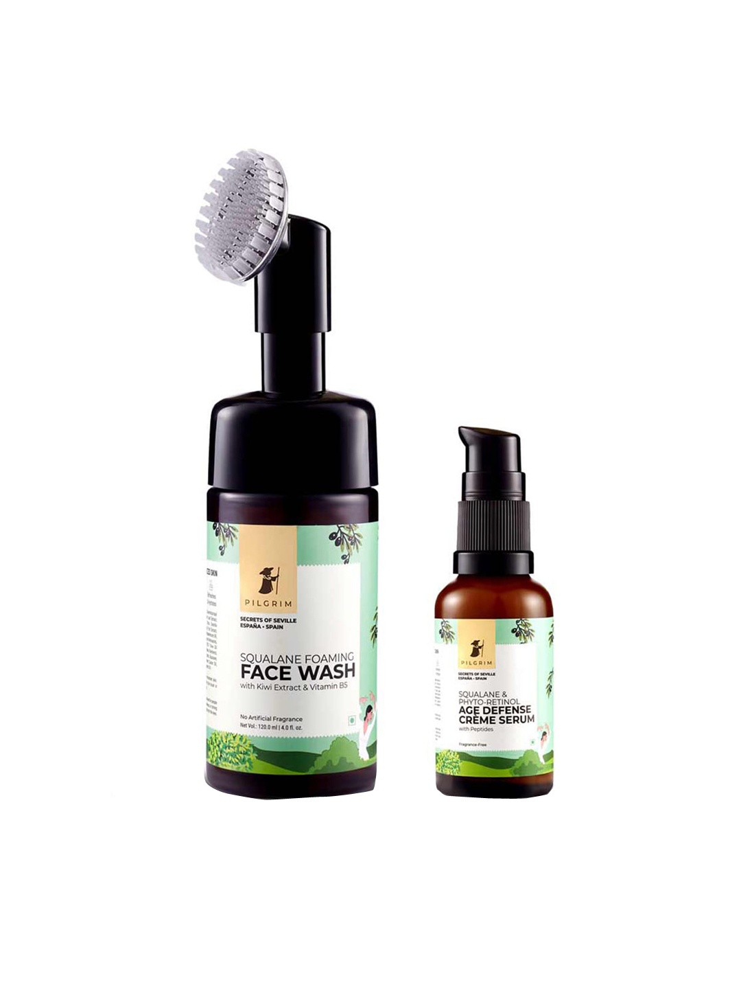 

Pilgrim Dewy Cleanse & Anti Ageing Combo - For Youthful Glowing Skin & Intense Hydration, White