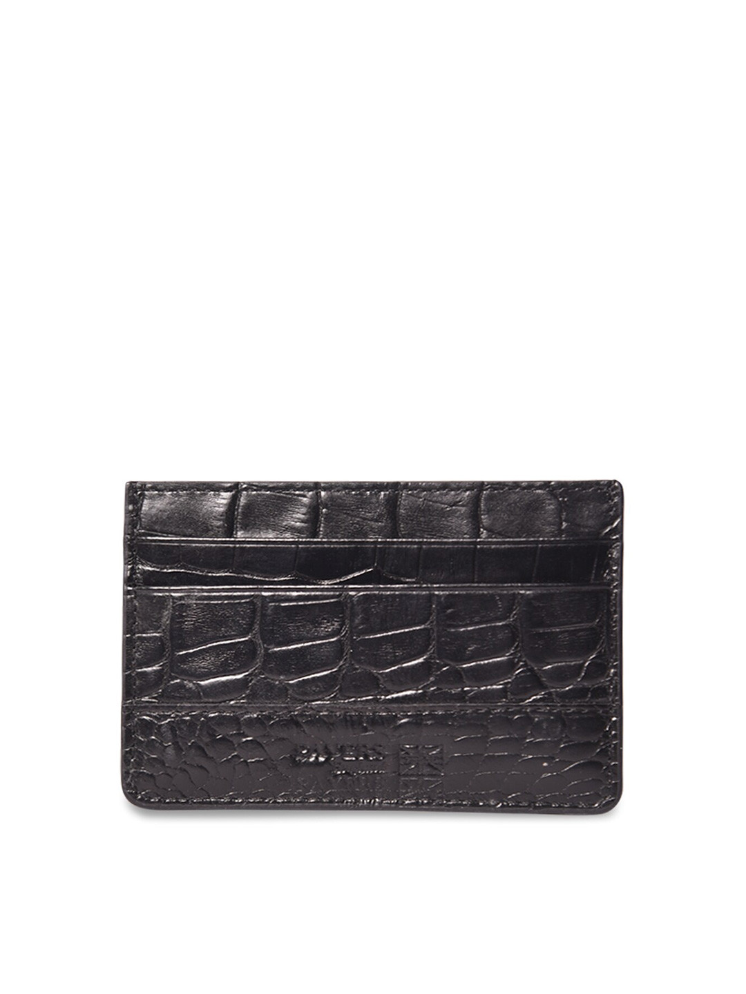 

Pavers England Men Black Textured PU Card Holder