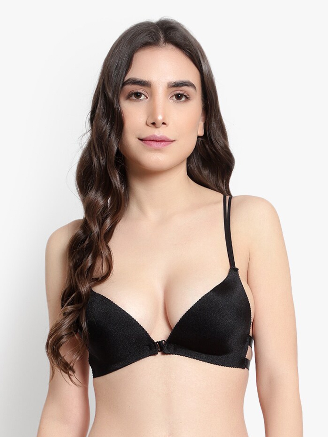 

BRACHY Black Bra Lightly Padded BCA_BRAFOPFREE-30B