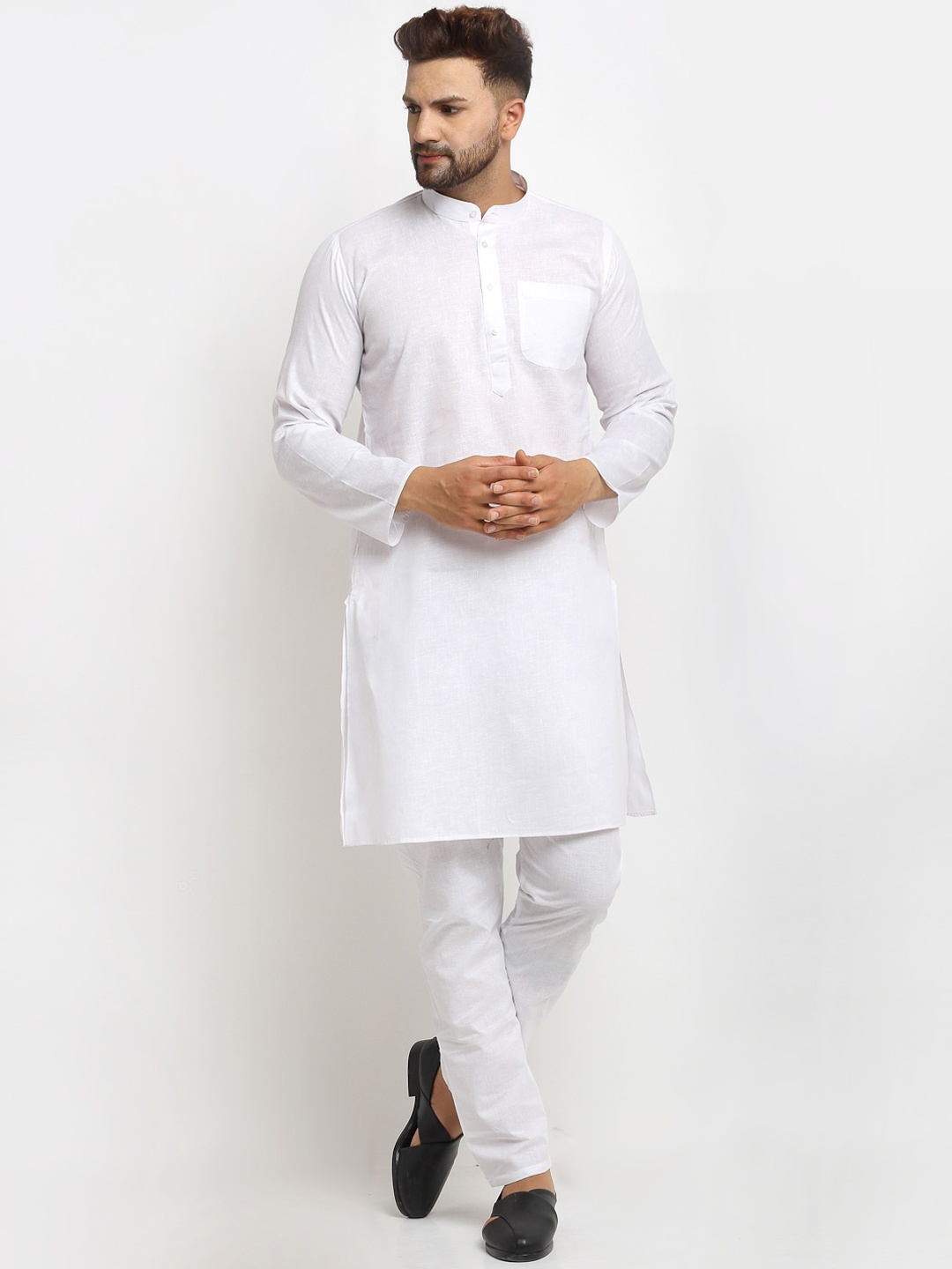 

Armaan Ethnic Men White Kurta with Pyjamas