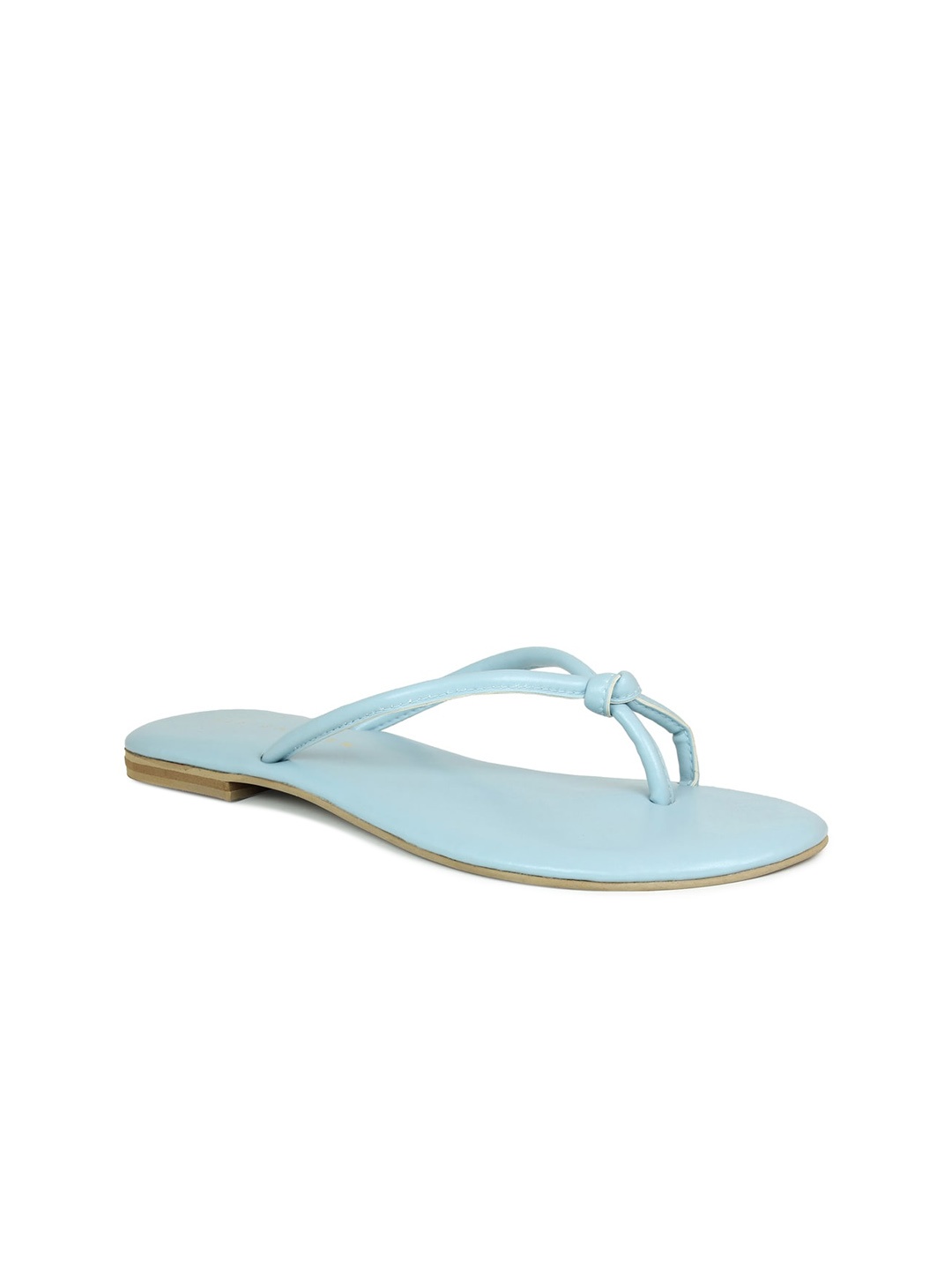 

DESIGN CREW Women Blue One Toe Flats