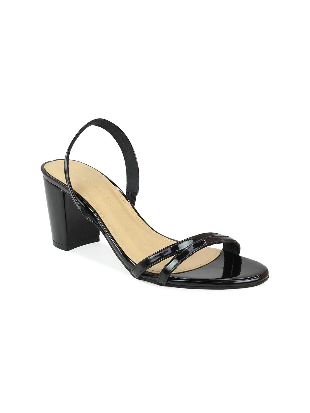 

DESIGN CREW Black Block Sandals
