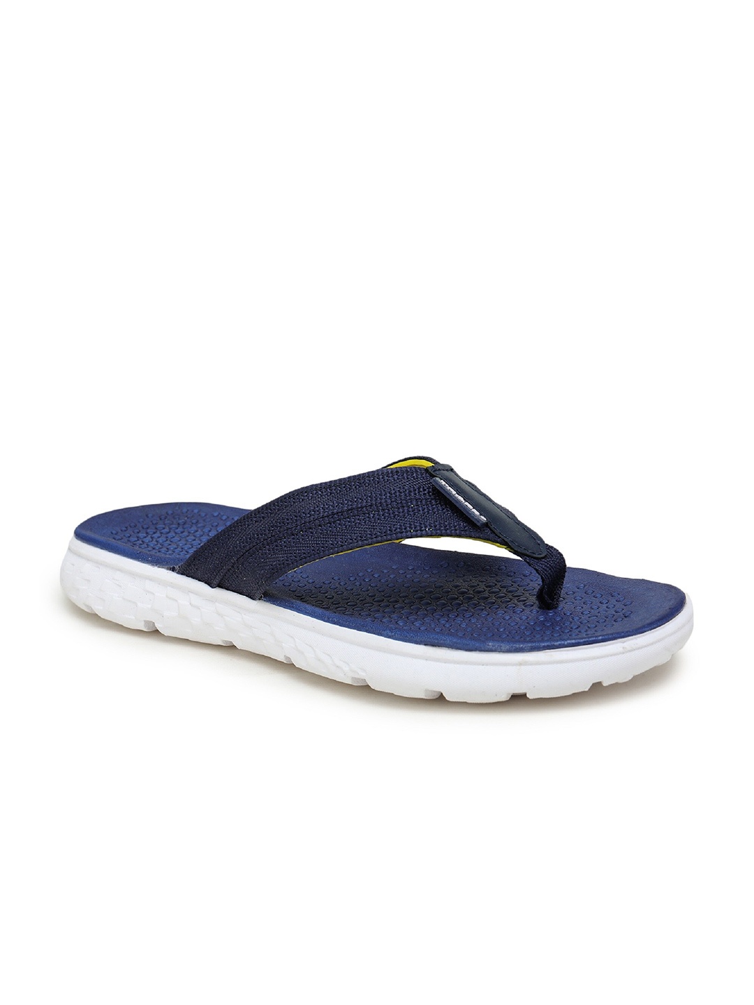 

TRASE Men Navy Blue & White Thong Flip-Flops