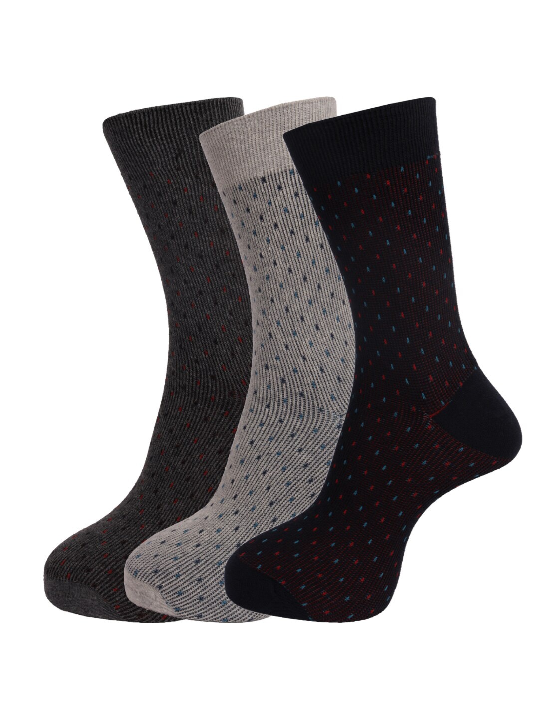 

Dollar Socks Men Pack of 3 Assorted Full Length Socks