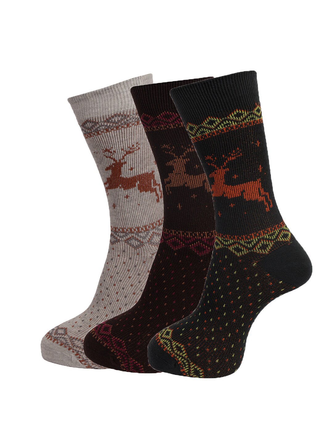 

Dollar Men Pack of 3 Assorted Above Ankle Socks