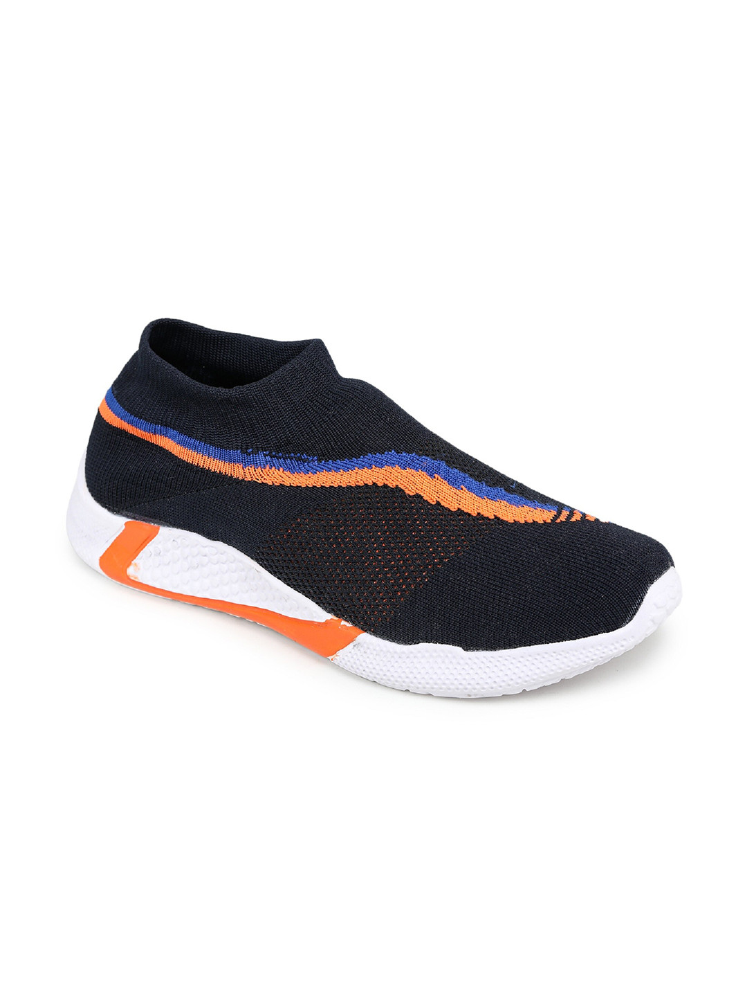 

TRASE Men Navy Blue Running Shoes