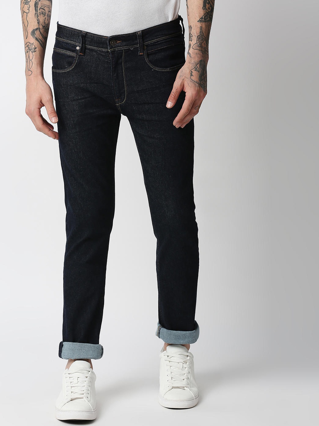 

Pepe Jeans Men Slim Fit Light Fade Jeans, Blue