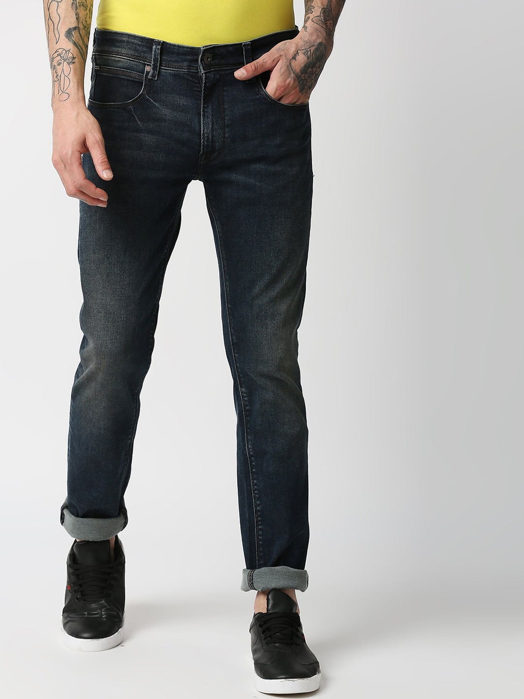 

Pepe Jeans Men Slim Fit Light Fade Jeans, Blue