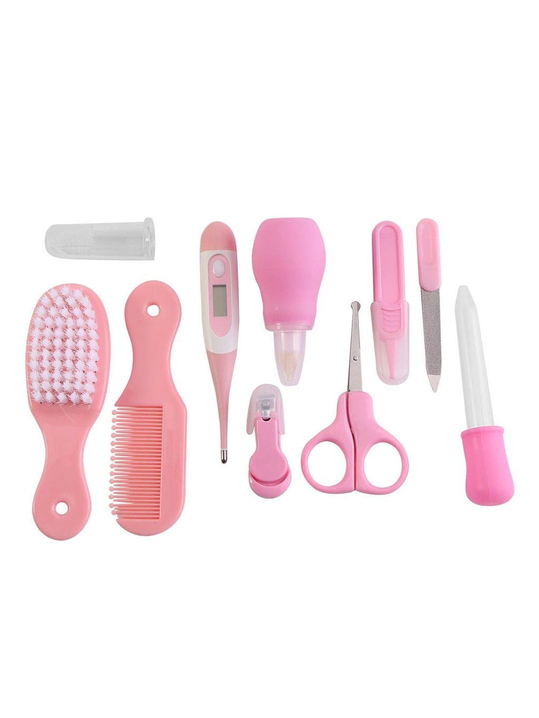 

SYGA Pink 10 Pcs Newborn Baby Grooming Kit