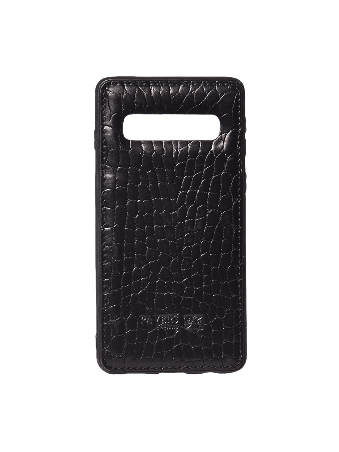 

Pavers England Black Textured Leather Samsung Galaxy S10 Back Case