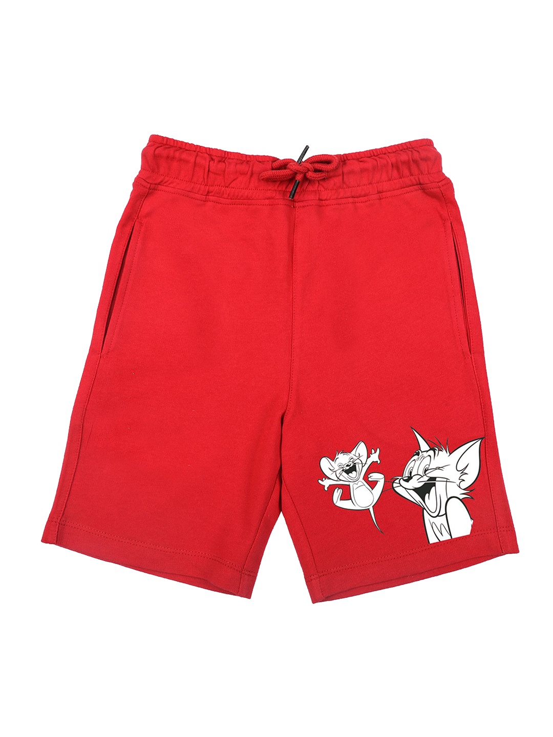 

Tom & Jerry by Wear Your Mind Boys Red Tom & Jerry Shorts