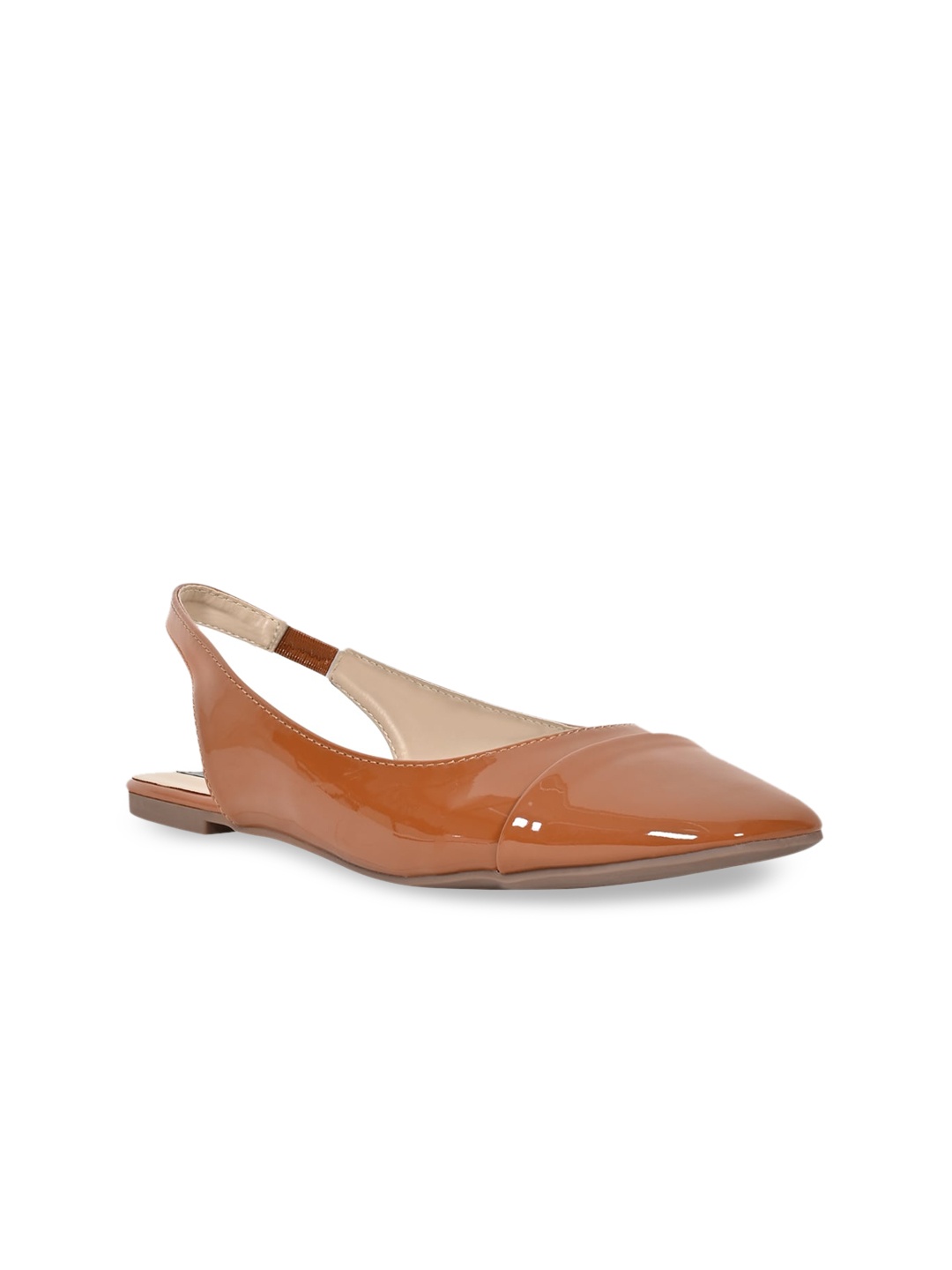 

Jove Women Tan Brown Ballerinas