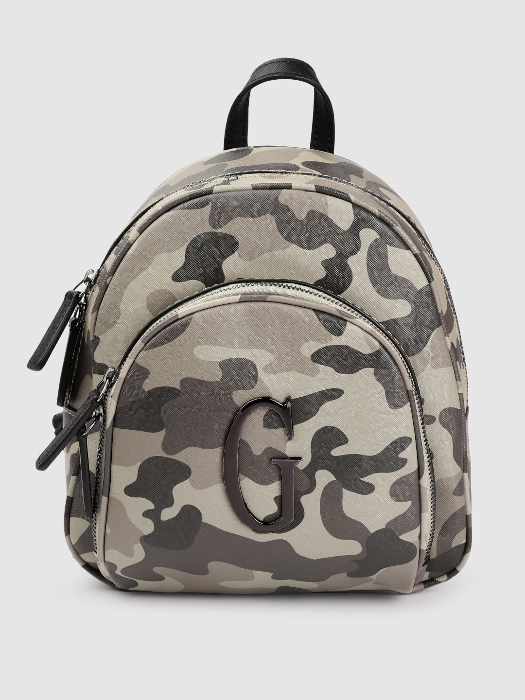 

GUESS Women Green Camouflage Print Backpack