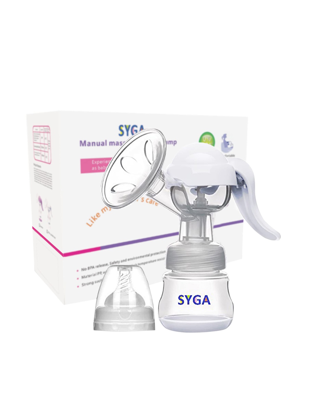 

SYGA White Manual Feeding Pump with Feeding Nipple