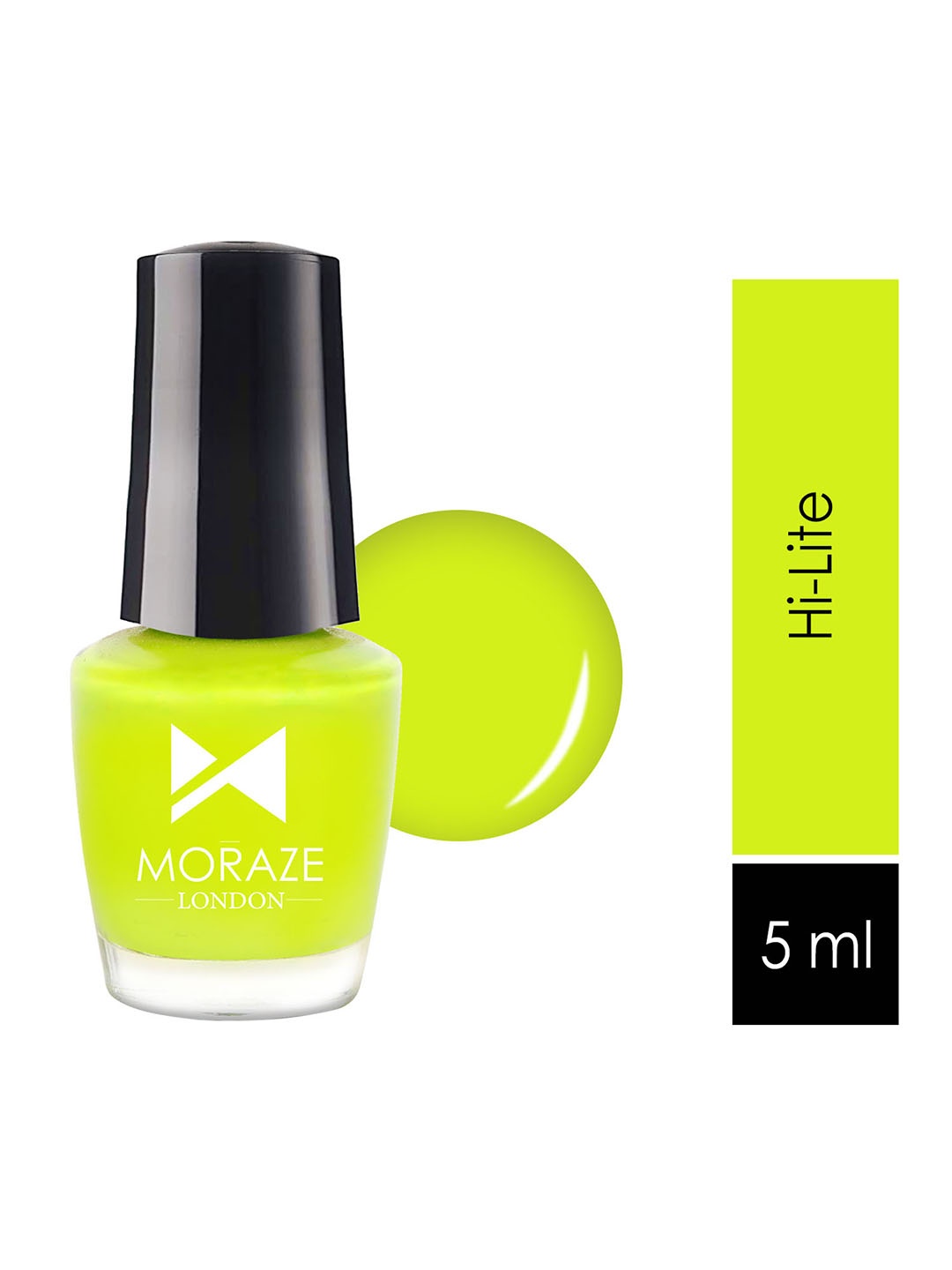 

Moraze Neon Nail Polish - Hi-Lite, Yellow