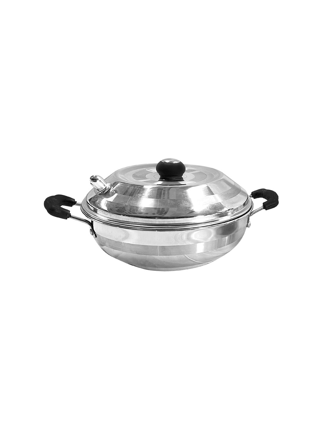 

Eslite Stainless Steel Idli Maker Pressure Cooker Steamer 2 Tier Plates 8 Idlis, Silver