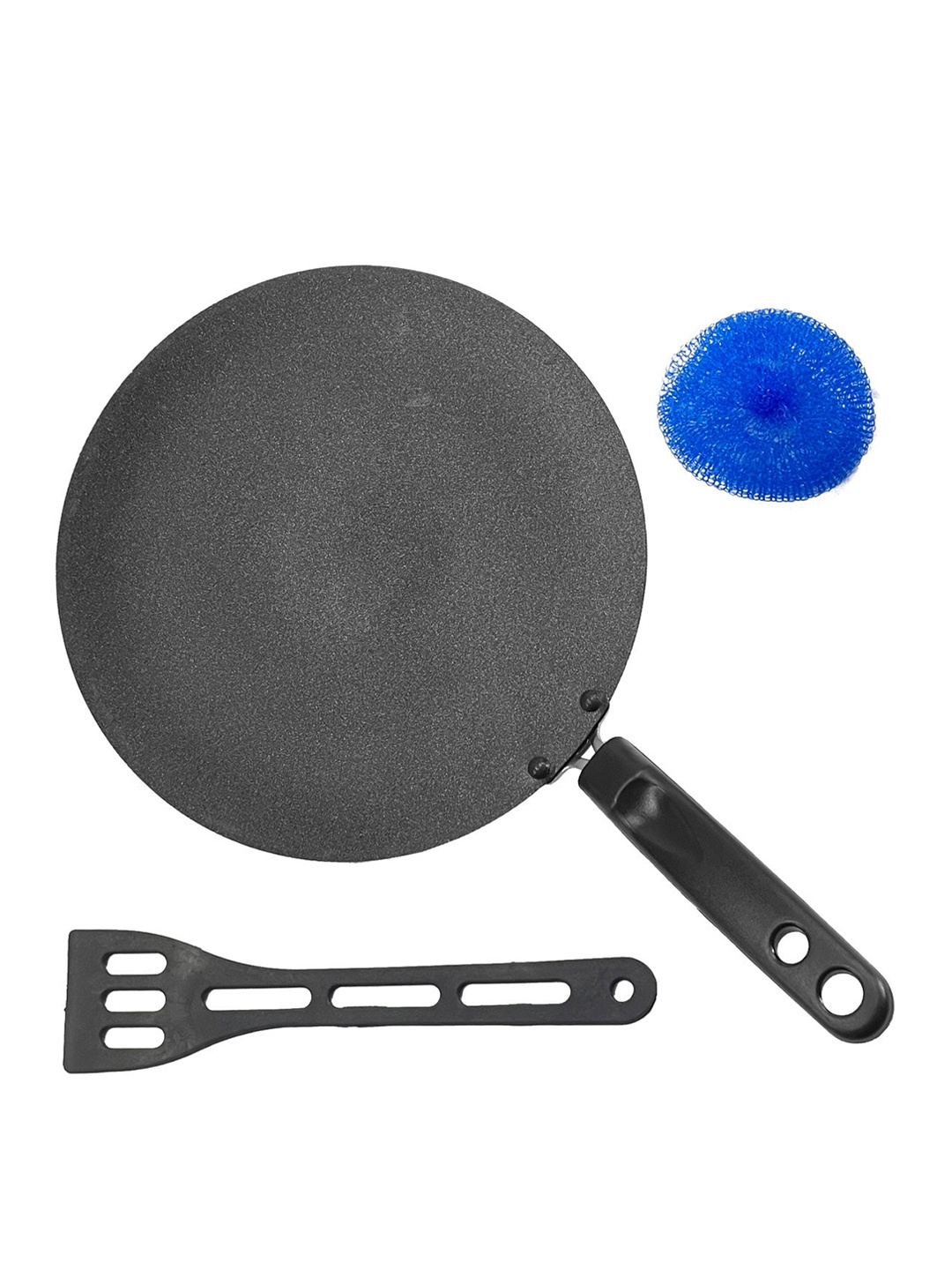 

Eslite Black Aluminium Non Stick Scratch Resistant Coating Kitchen Cookware