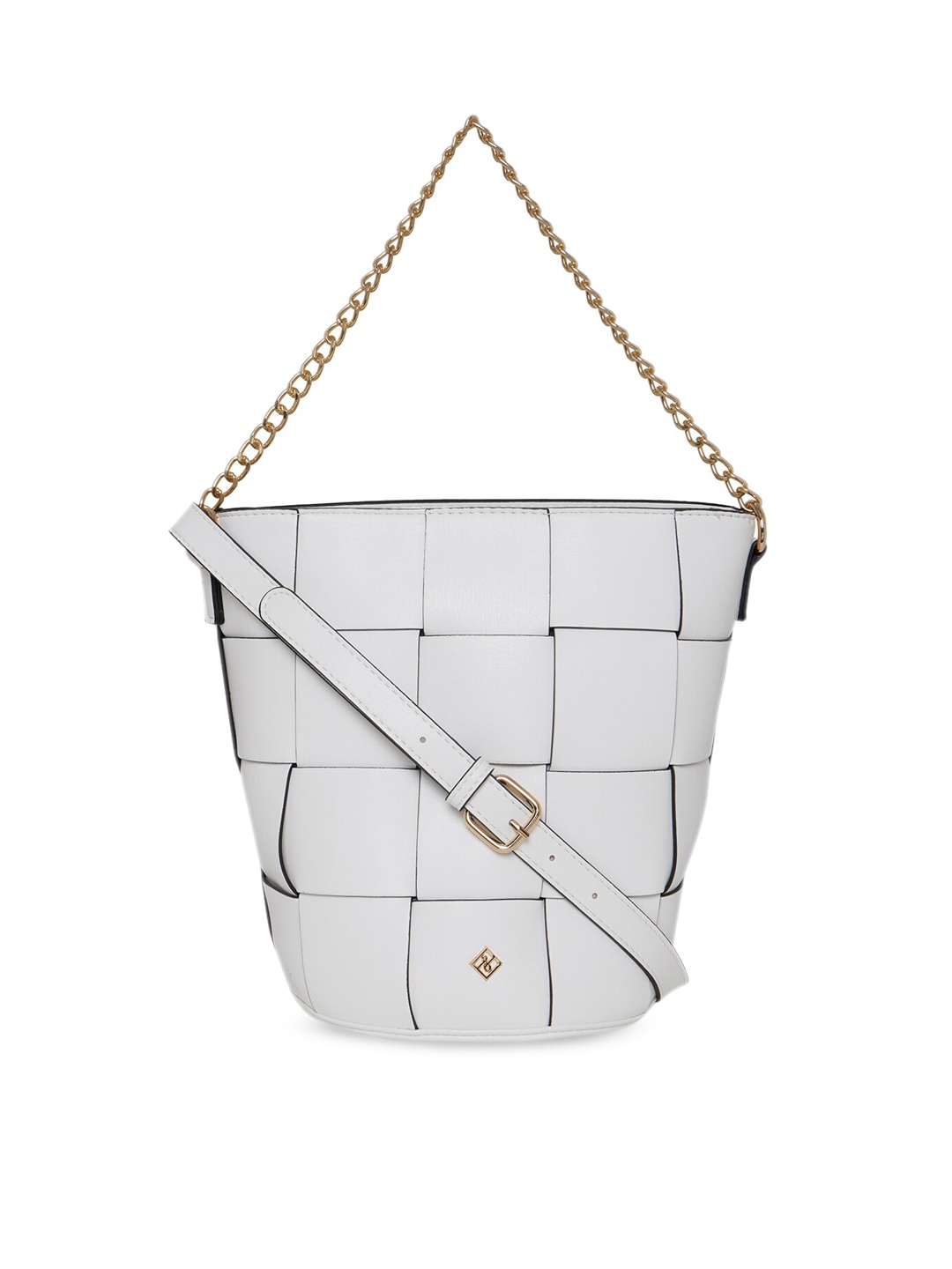 

Call It Spring White Structured Shoulder Bag