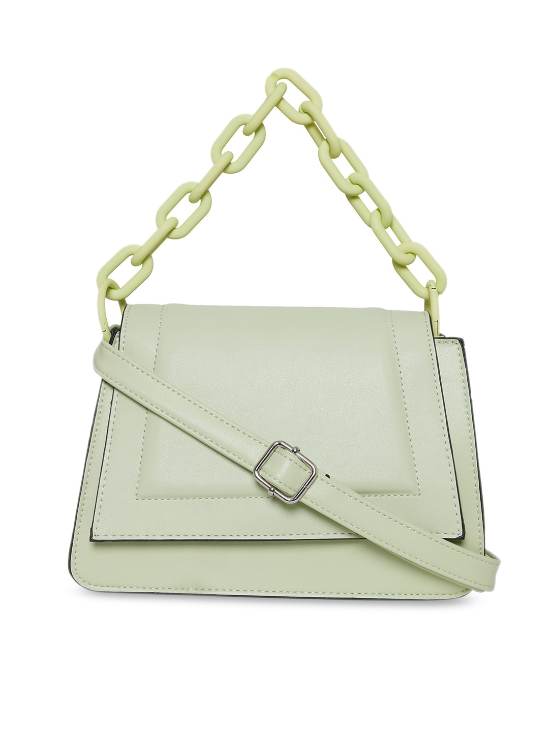 

Call It Spring Green Structured Sling Bag
