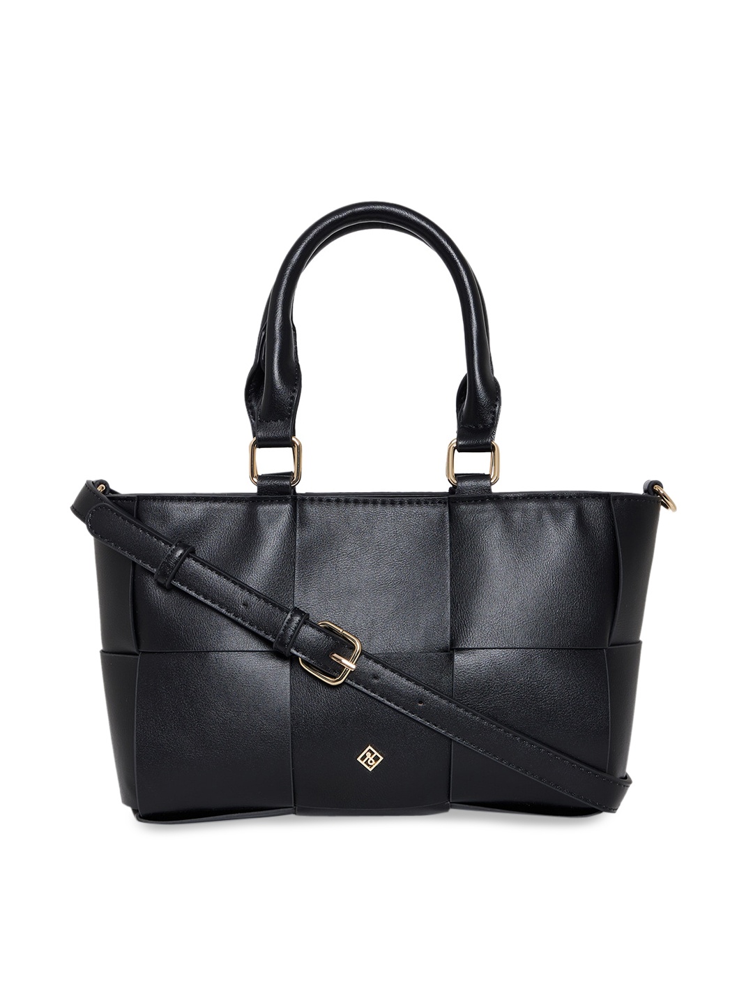 

Call It Spring Black Structured Handheld Bag