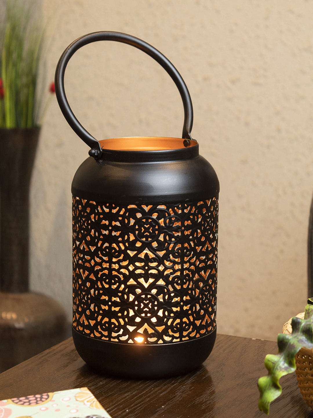 

MARKET99 Black Tea Light Holders