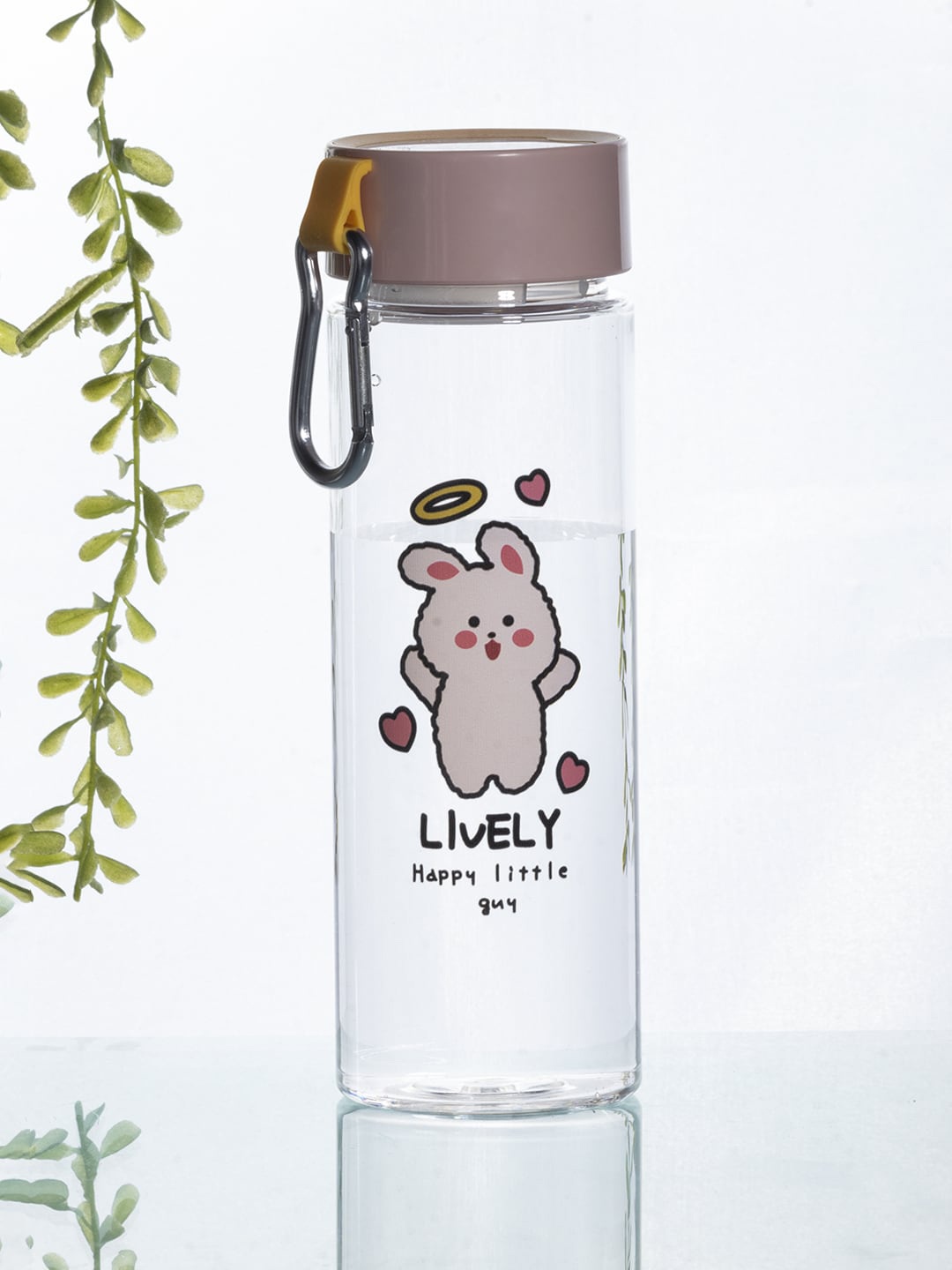 

MARKET99 Peach Printed Water Bottle