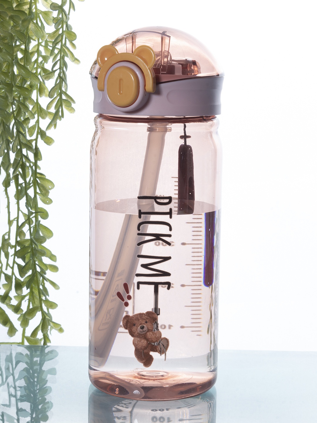 

MARKET99 Peach-Coloured Water Bottle 550 Ml