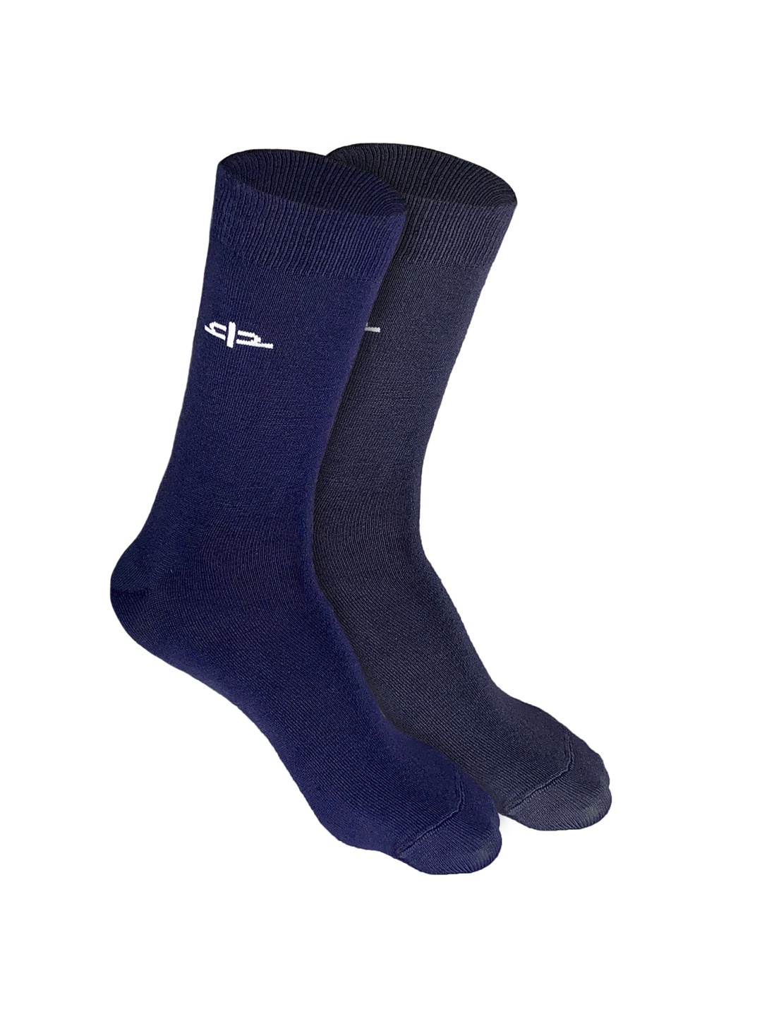 

Heelium Men Pack of 2 Bamboo Super Soft & Odour-Free Breathable Crew-Length Socks, Grey
