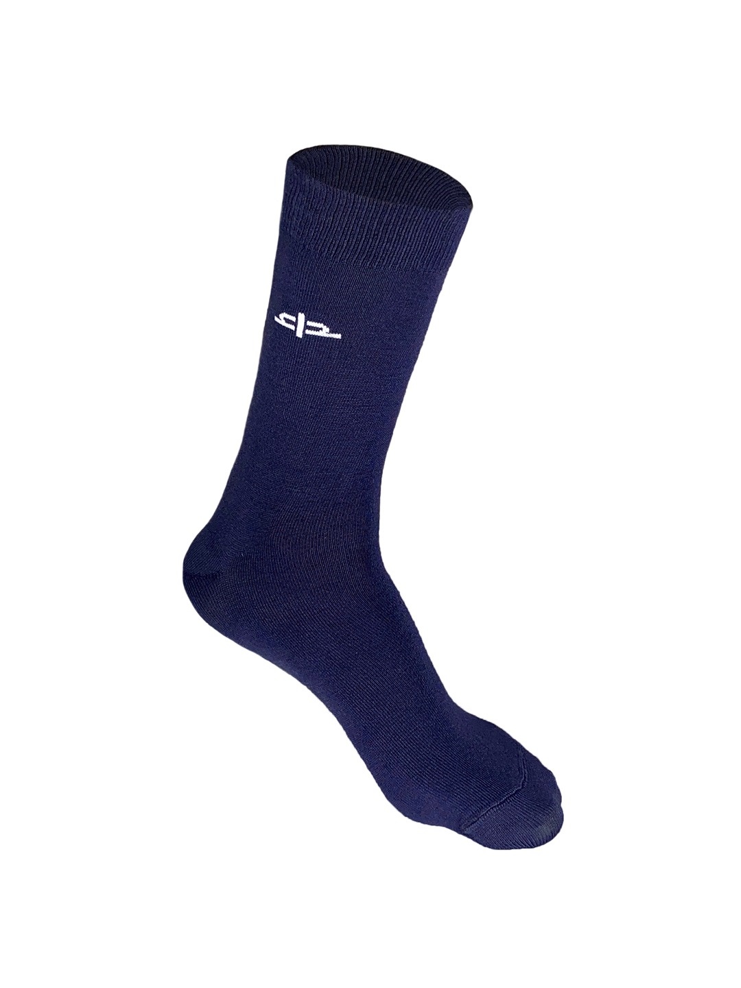 

Heelium Men Bamboo Super Soft & Odour-Free Breathable Crew-Length Socks, Navy blue