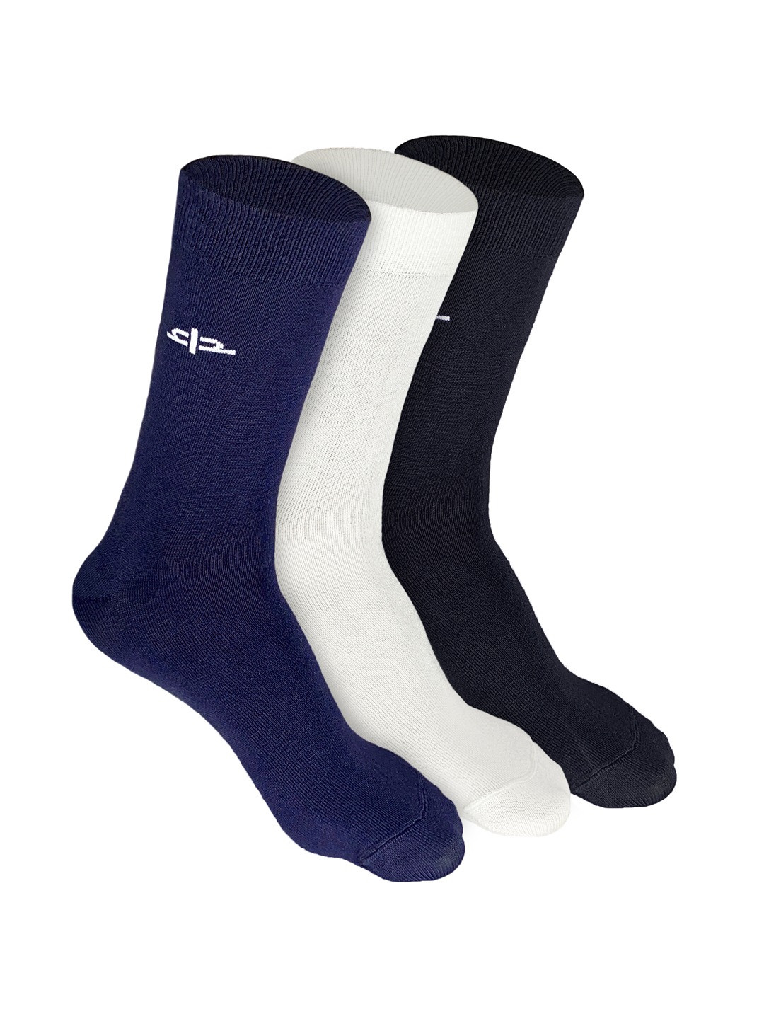 

Heelium Men Pack of 3 Bamboo Super Soft & Odour-Free Breathable Crew-Length Socks, Black