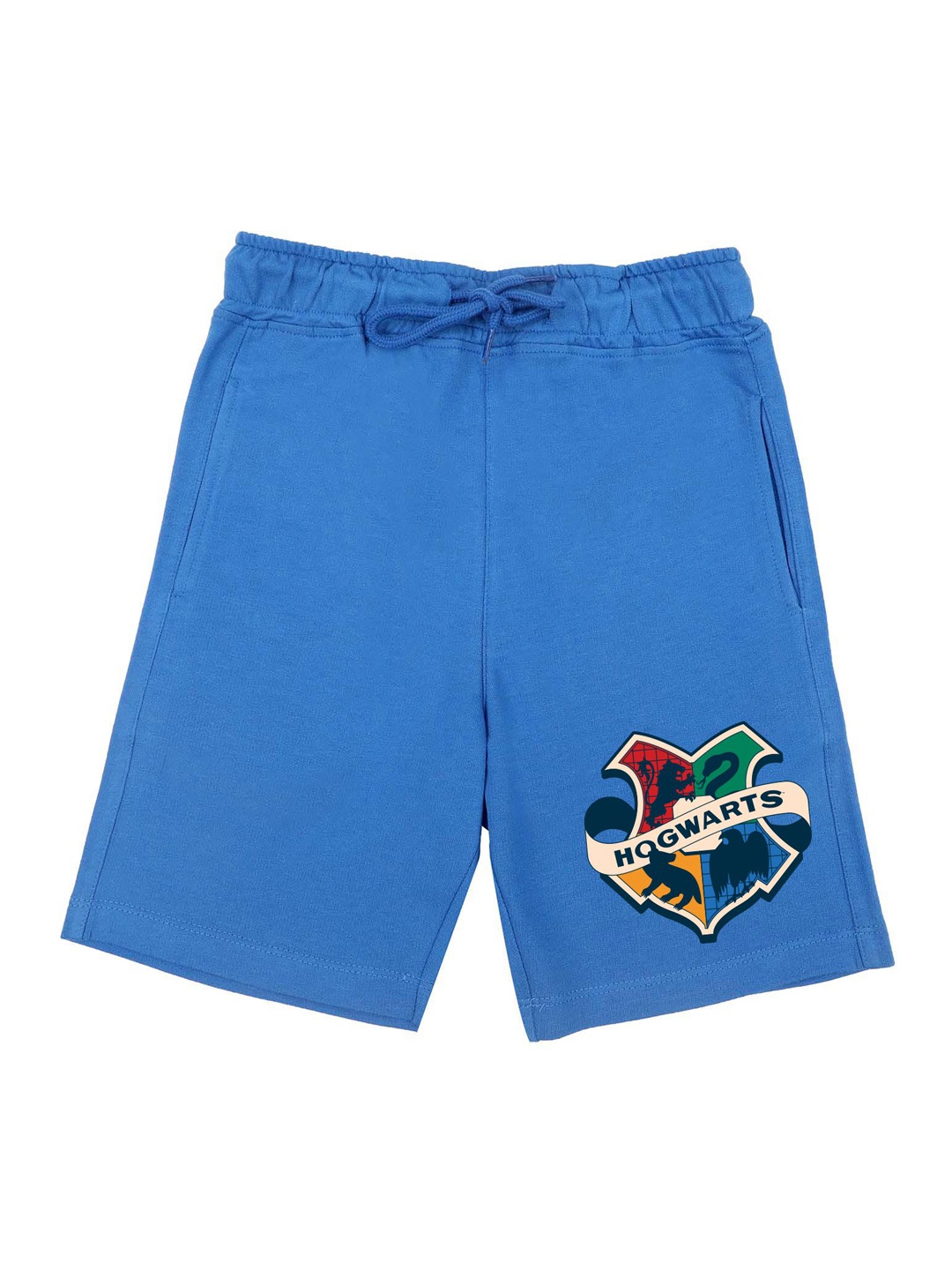 

Harry Potter by Wear Your Mind Boys Blue Printed Harry Potter Shorts