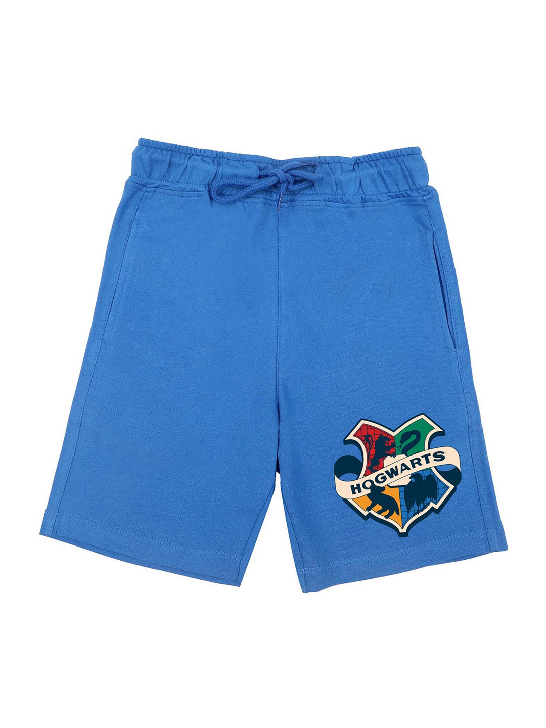 

Harry Potter by Wear Your Mind Boys Blue Printed Harry Potter Shorts