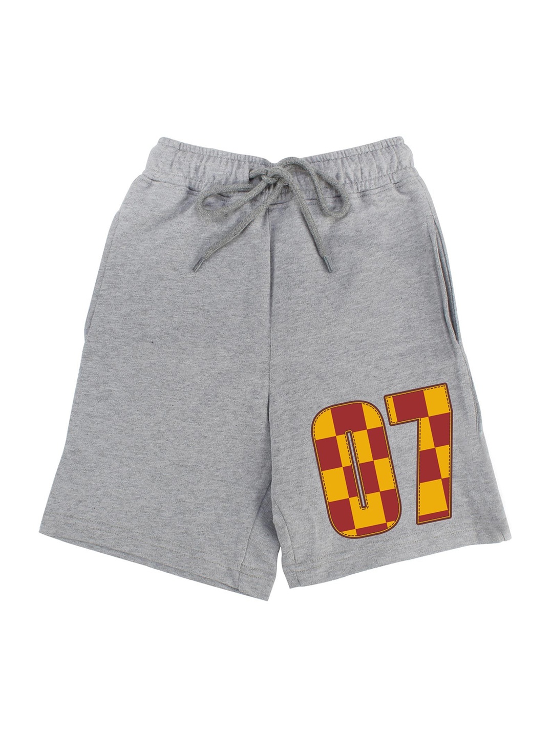 

Harry Potter by Wear Your Mind Boys Grey & Yellow Harry Potter Printed Shorts