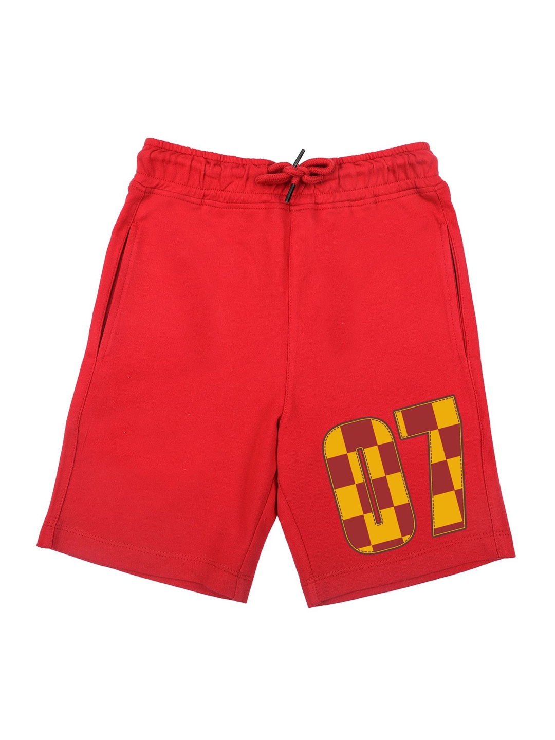 

Harry Potter by Wear Your Mind Boys Red & Yellow Harry Potter Printed Shorts