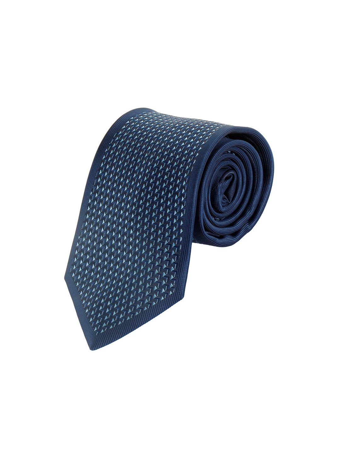 

Alvaro Castagnino Men Blue Printed Skinny Tie