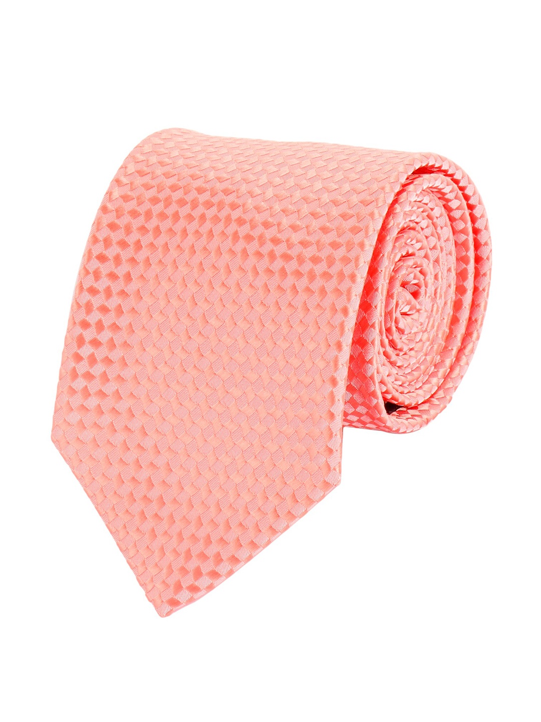 

Alvaro Castagnino Men Peach-Coloured Skinny Tie