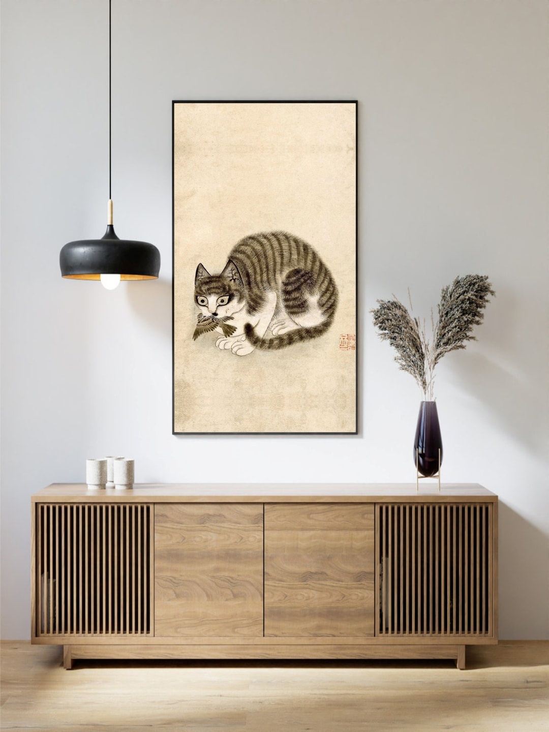 

The Art House Beige & Brown Canvas Wall Art