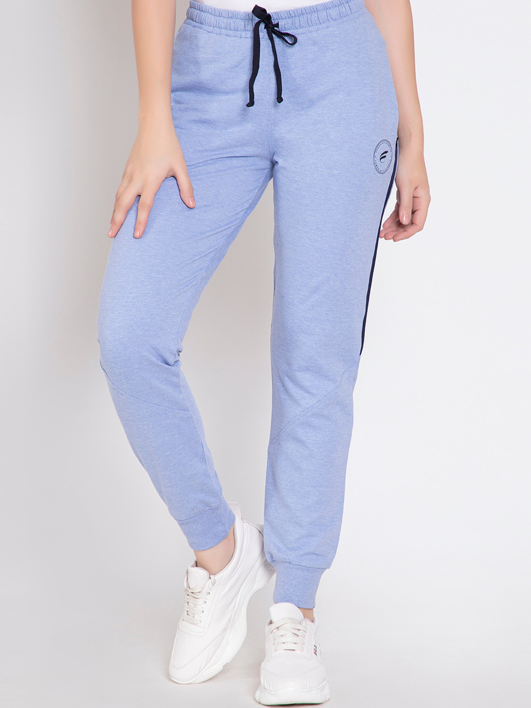 

FEMEA Women Blue Solid Slim Fit Joggers