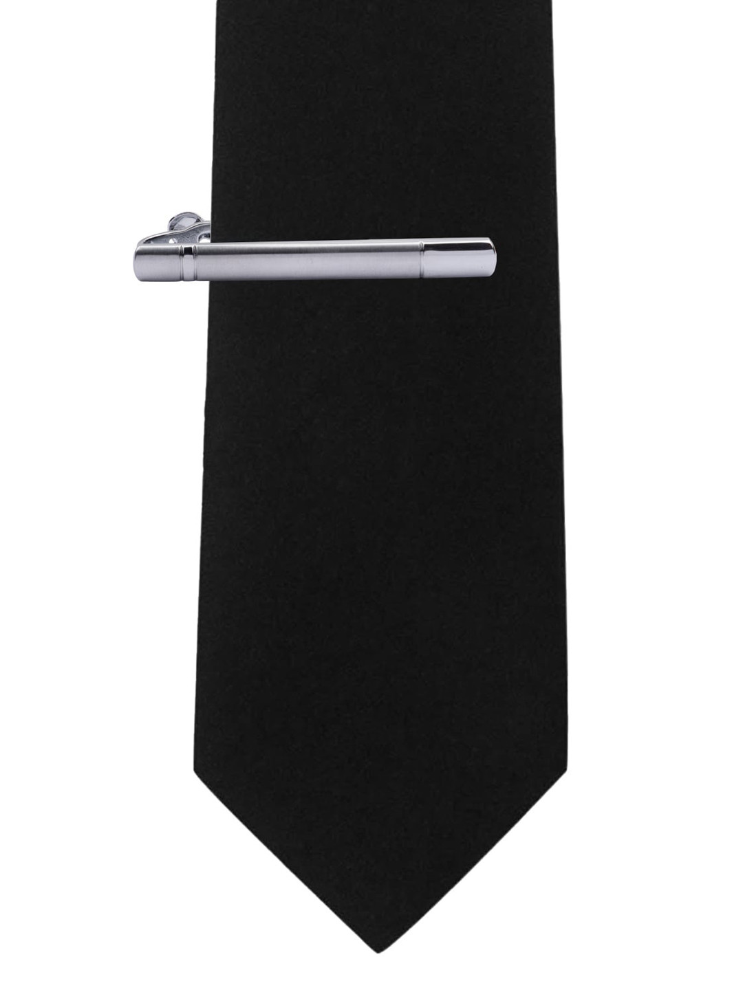

The Tie Hub Men Silver-Toned Solid Tie Pin