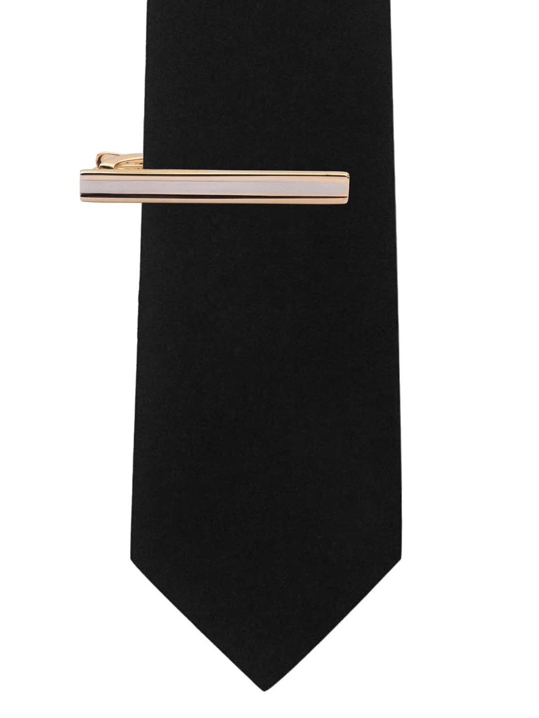 

The Tie Hub Men Gold-Toned Bolt With Lining Tie Pin
